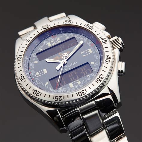 breitling pro quartz watch